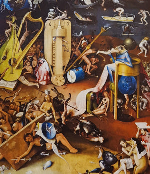 Garden of Earthly Delights (Triptych), Hieronymus Bosch 1490 Foshe ART