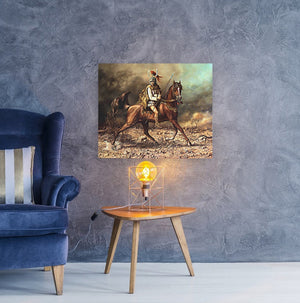 ALEXANDER THE GREAT Giclée Fine art print from original oil painting by Robert Zietara | Modern home decoration