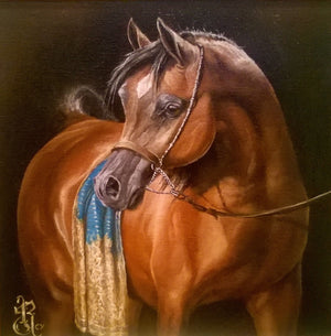 HORSE of YOUR HEART | fine art print from original oil painting | horse photo| equestrian print | equestrian decor | High Definition Print