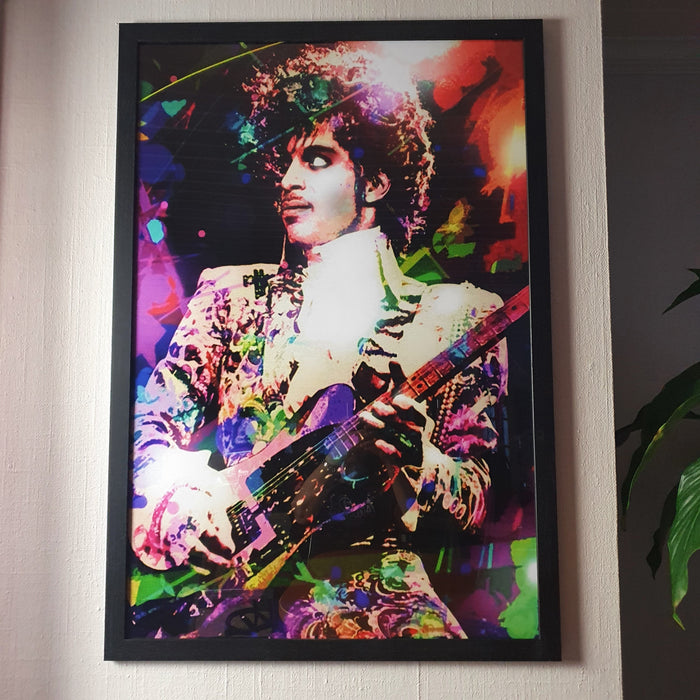 Unique Portrait of legendary popstar PRINCE , Fine Art Print, Purple Rain Fans,  Gicleé Print,Wall Decor, Home Deccor, Poster