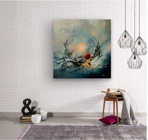 2020 VISION | Giclée art print from original oil painting | Robert Zietara | Modern home decoration | Gift idea | surreal art lovers | COVID