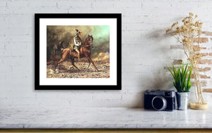 ALEXANDER THE GREAT Fine Art Print from original painting by Robert Zietara, Modern Home decoration, Ancient Greece Art