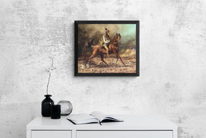 ALEXANDER THE GREAT Giclée Fine art print from original oil painting by Robert Zietara | Modern home decoration