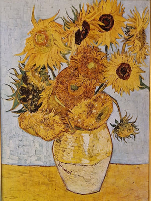 Sunflowers by Van Gogh , Classic elegance Home Decor Canvas Wall Arte, Ready to Hang