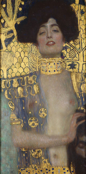 GUSTAV KLIMT - Judith and the Head of Holofernes, Art Prints to gift, Woman in gold home decor, Giclee Prints Canvas or Poster