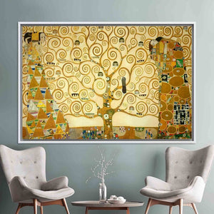 GUSTAV KLIMT - Tree Of Life, Premium Giclée framed canvas print art, Nouveau Painting, Classic Wall Art, Symbolism Art