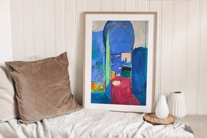 Henri Matisse: The Casbah Gate Heavyweight paper / real art canvas / Poster Print on canvas or paper, original large art