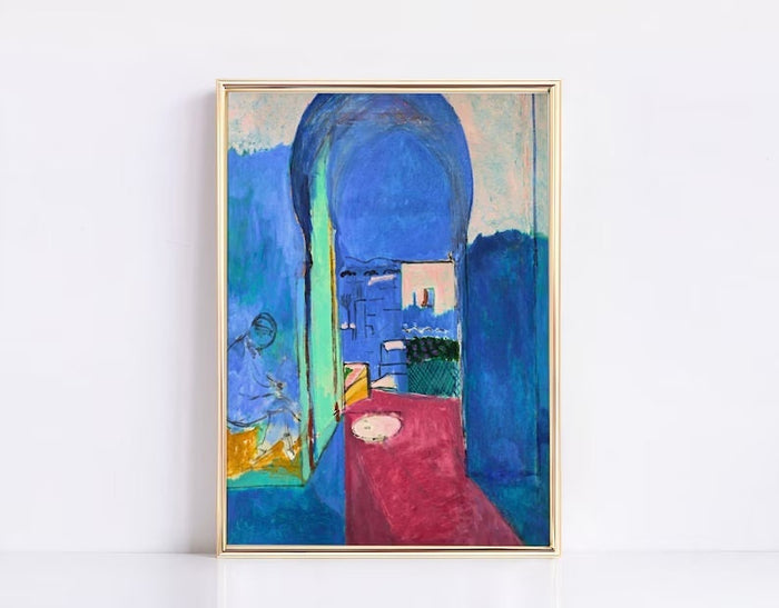 Henri Matisse: The Casbah Gate Heavyweight paper / real art canvas / Poster Print on canvas or paper, original large art