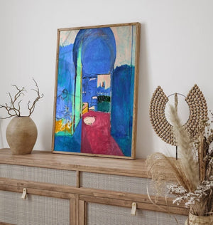 Henri Matisse: The Casbah Gate Heavyweight paper / real art canvas / Poster Print on canvas or paper, original large art