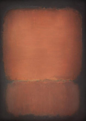 Mark Rothko reproduction No 10 Giclee Fineart Print: Paper, heavyweight canvas, Poster or 3D Hand Finished Premium Print with brush strokes