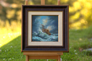 SHIP AT SEA (2) Foshe ART