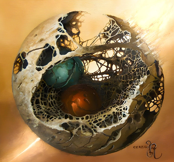 PUZZLE BALL abstract art prints