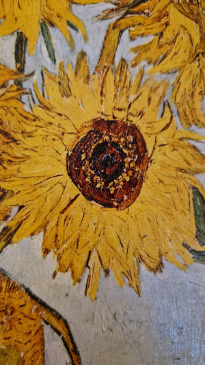 Sunflowers by Van Gogh , Prints Home Decor Canvas Print Wall Art Prints, Ready to Hang FOSHE ART