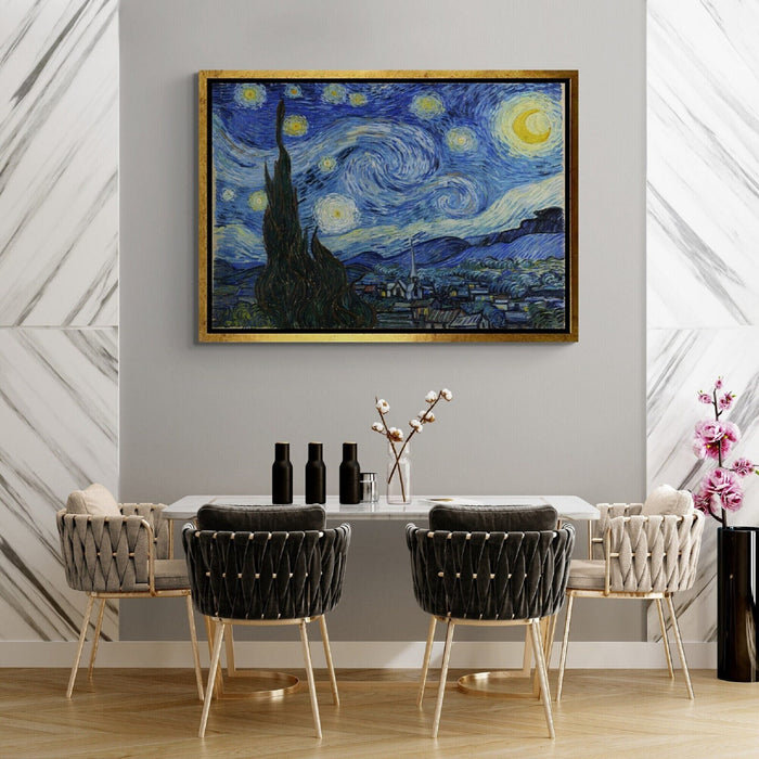 VAN GOGH, The Starry Night Art Prints, Vintage Art, Van Gogh Print, The Starry Night Canvas, Vintage Art, Starry Night Decor, Wall Art