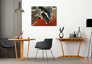 Birthday by Marc Chagall Home Decor Wall Decor Giclee Art Print, Large Print / Canvas Prints, Poster or 3D Hand Finished Premium Print FOSHE ART