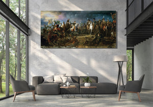 Napoleon Reproduction Print, Battle Of Austerlitz 1805 Francois Pascal Simon Gerard Canvas Print Art FOSHE ART