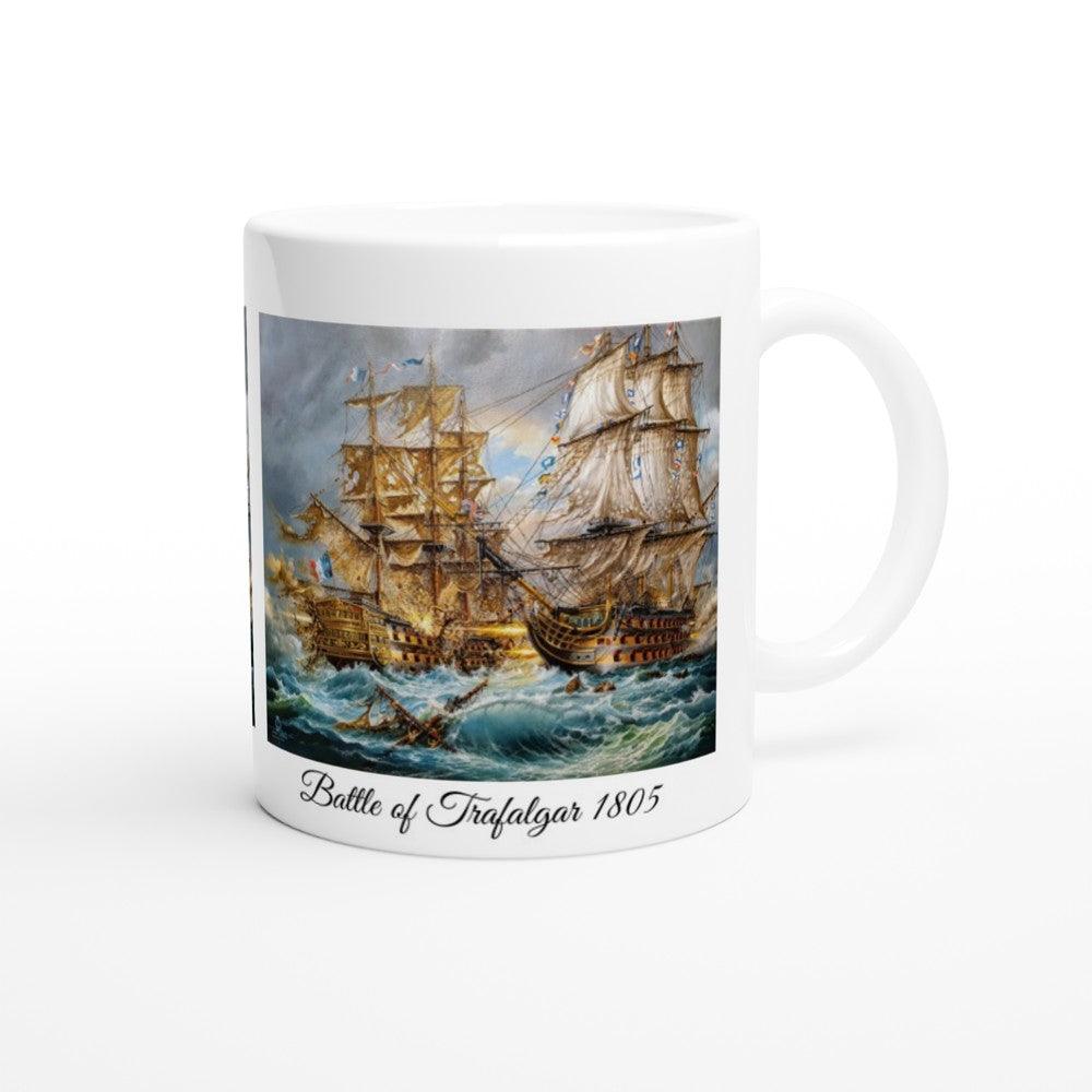 Battle of Trafalgar Mug | Fine Art Mug/Cup | Ideal Gift Coffee/Tea Mug Gelato